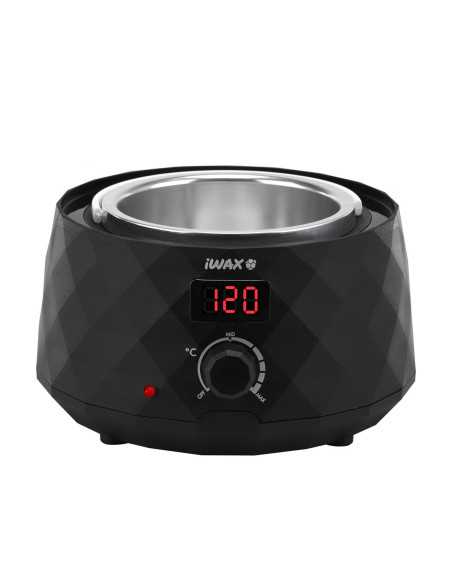 IWAX DIAMOND TECH 400ML 100W BLACK WAX HEATER 