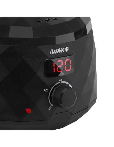 IWAX DIAMOND TECH 400ML 100W BLACK WAX HEATER 