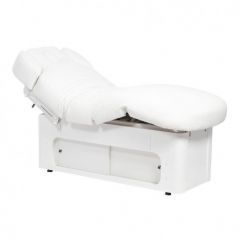 Białe łóżko do masażu SPA LOLA
