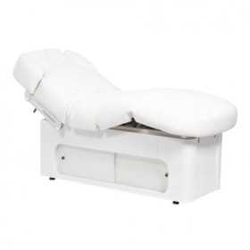 SPA massage table HZ-3361A-5H Lola white spa massage bed