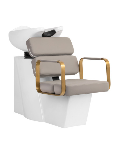 Bacia de shampoo profissional porto gold cinza