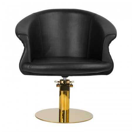 Fauteuil de coiffure versal or noir {attributes}