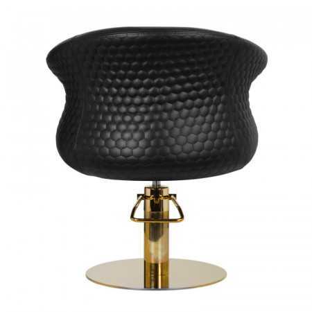 Fauteuil de coiffure versal or noir {attributes}