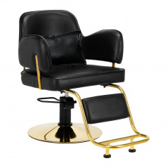 Frizerski stol Hair SystemI Linz zlato črn