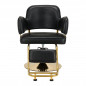 Hair System hairdressing chair I Linz black gold