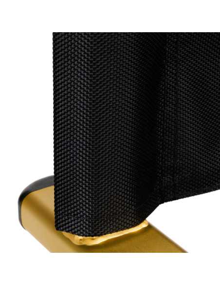 Makeup chair Alu gold