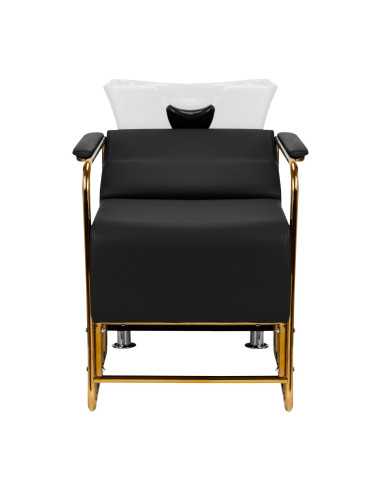 Gabbiano Mayka Schwarzgold Waschbecken