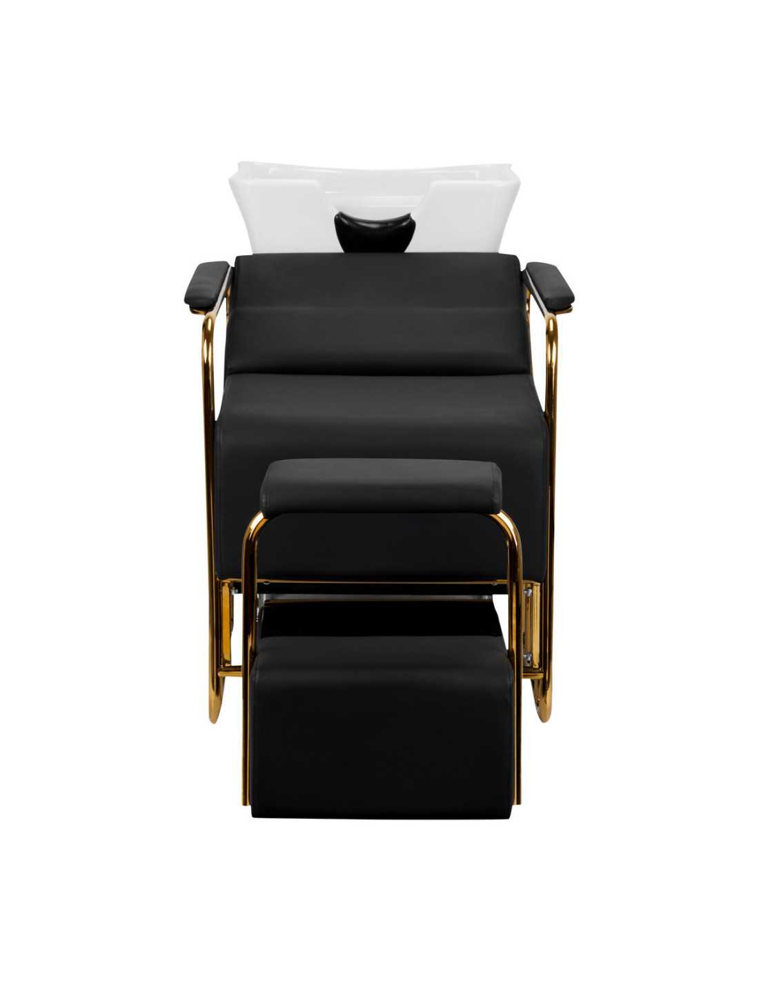 Gabbiano Mayka Schwarzgold Waschbecken