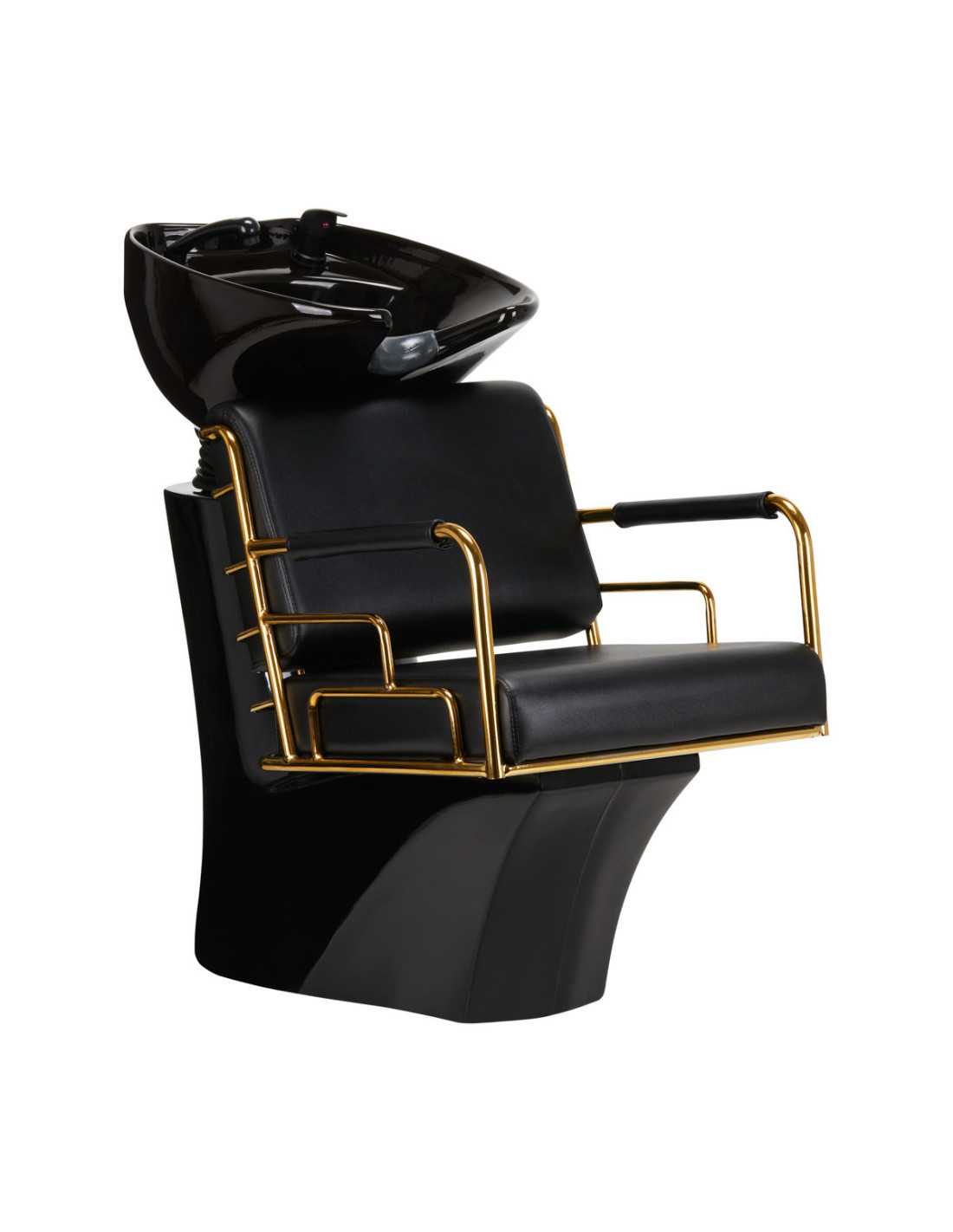 Lavado de cabello dorado y negro de Prato