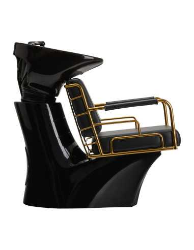 Lavado de cabello dorado y negro de Prato