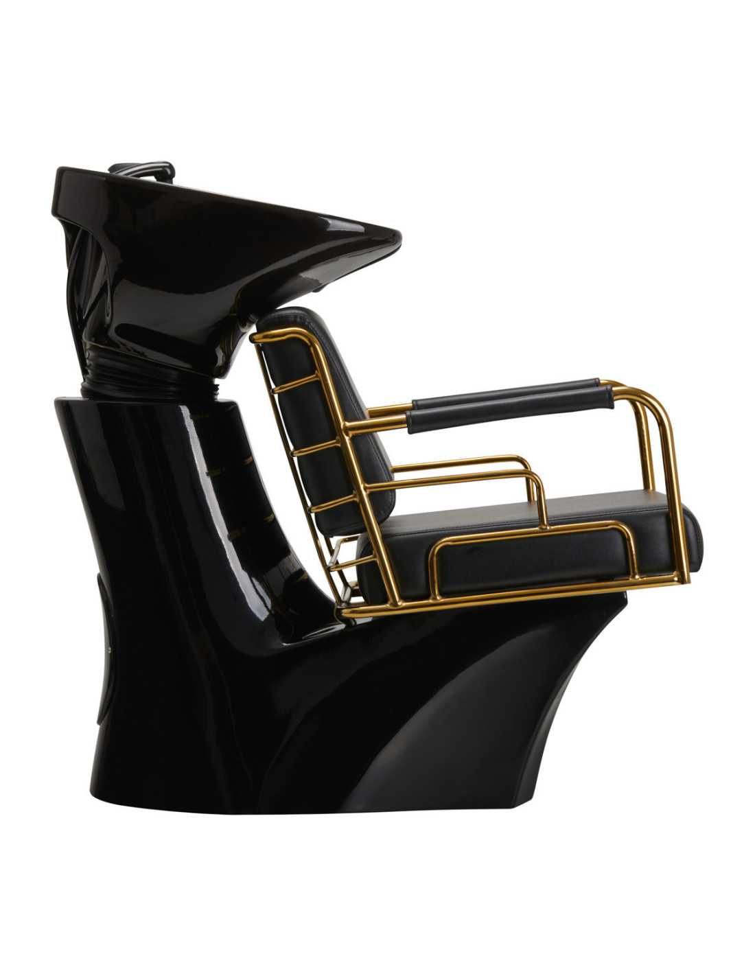 Lavado de cabello dorado y negro de Prato