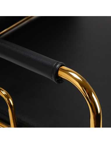 Lavado de cabello dorado y negro de Prato