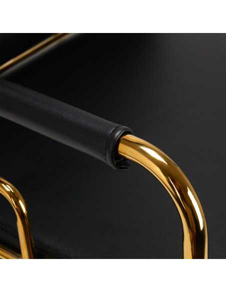 lavagem de cabelo Prato ouro e preto