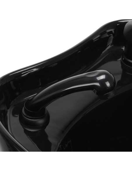 lavagem de cabelo Prato ouro e preto