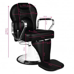 Tiziano barber hairdressing chair 