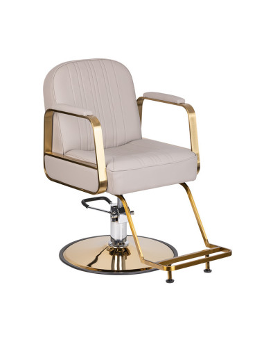 Chaise de coiffure Acri or - beige