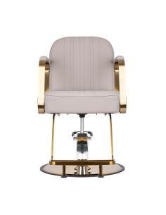 Gabbiano hairdressing chair Acri gold - beige 2