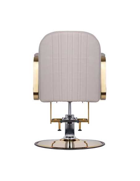Gabbiano kappersstoel Acri goud - beige 