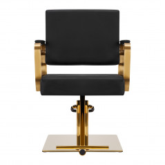 Gabbiano Avila gold-black hairdressing chair 