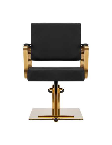 Fauteuil de coiffure Avila or-noir 
