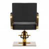 Zlato-črni frizerski stol Gabbiano Avila 
