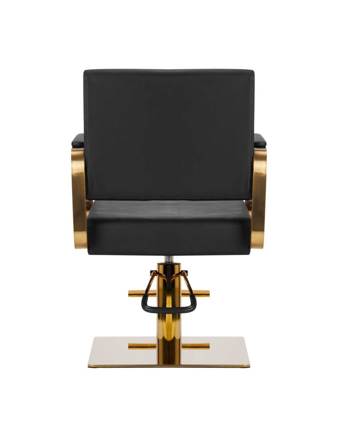 Avila gold-black hairdressing chair {attributes}