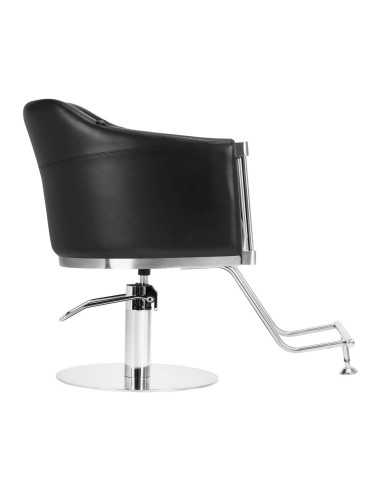Gabbiano Burgos schwarzer Friseurstuhl {attributes}