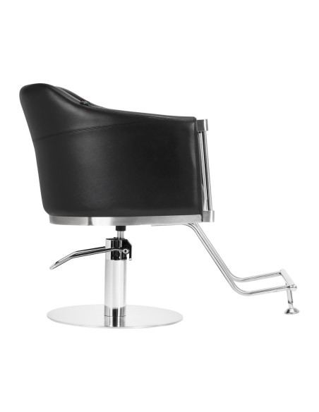 Gabbiano Burgos black hairdressing chair 