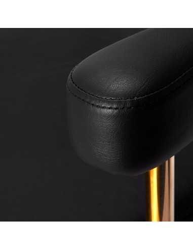 Gabbiano Granada Gold Schwarz Friseurstuhl {attributes}