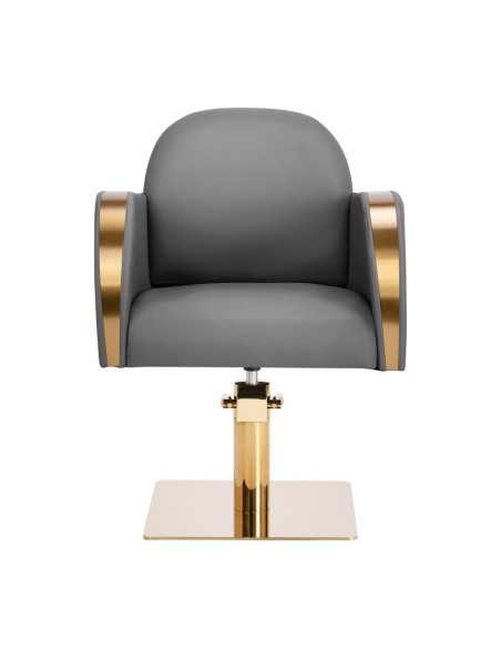 Gabbiano Malaga gold gray hairdressing chair 