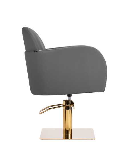 Gabbiano Malaga gold gray hairdressing chair 