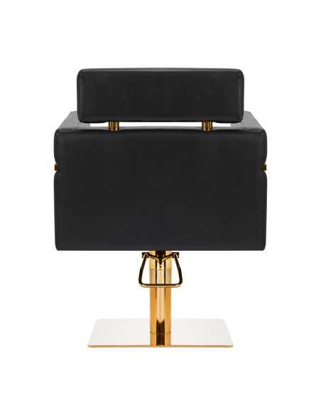 Sillón de peluquería Gabbiano Toledo oro negro 