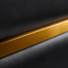 Gabbiano kappersstoel Toledo goud zwart 