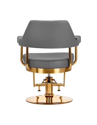 Gabbiano Granada Grey Gold Hairdressing Chair {attributes}