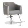 Gabbiano Burgos gray hairdressing chair 