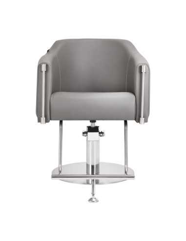 Fauteuil de coiffure gris Gabbiano Burgos 