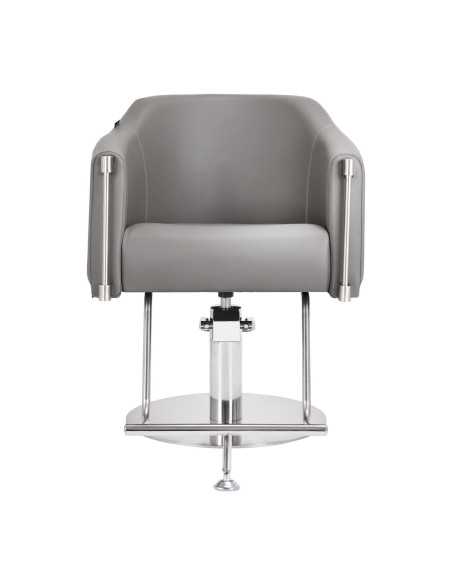 Fauteuil de coiffure gris Gabbiano Burgos 