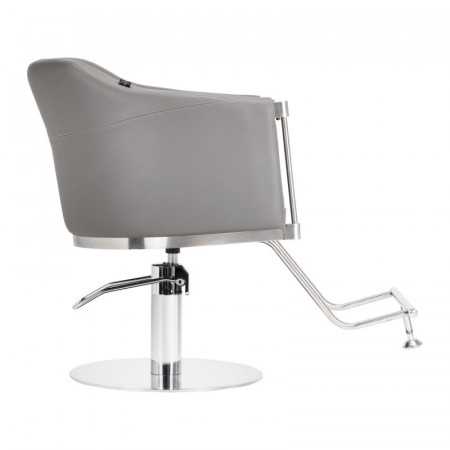 Fauteuil de coiffure gris gabbiano burgos {attributes}