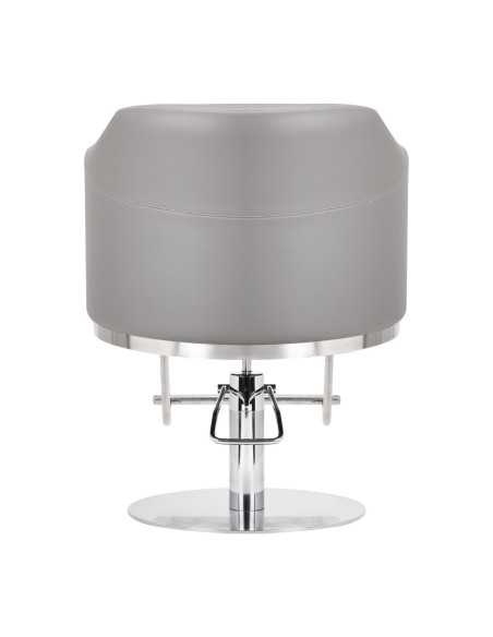 Fauteuil de coiffure gris Gabbiano Burgos 