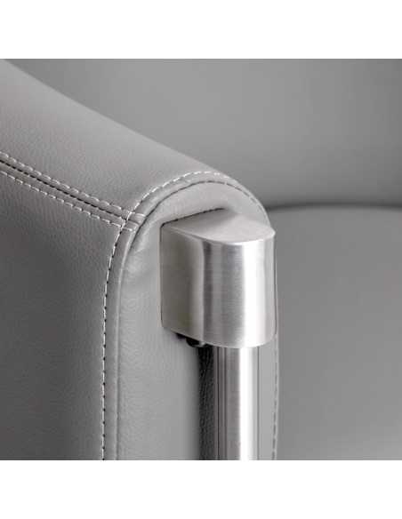 Gabbiano Burgos gray hairdressing chair 