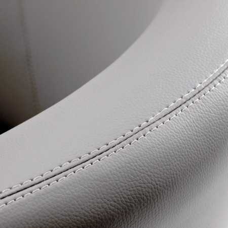 Fauteuil de coiffure gris gabbiano burgos {attributes}