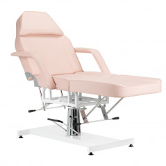 Fotel kosmetyczny hyd. Basic 210 różowy 