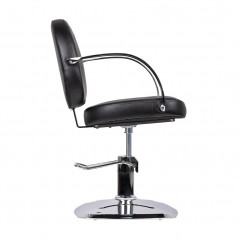Gabbiano Asti black hairdressing chair 