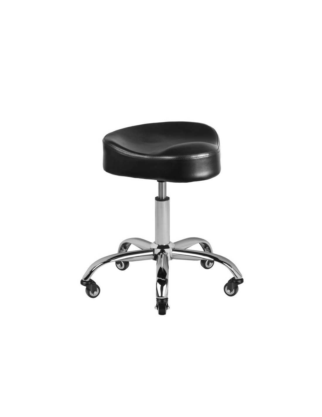 Gabbiano A450 schwarzer Friseurstuhl
