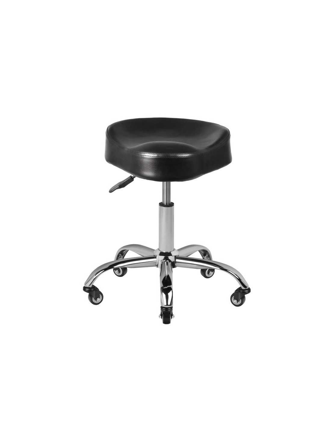 Gabbiano A450 schwarzer Friseurstuhl