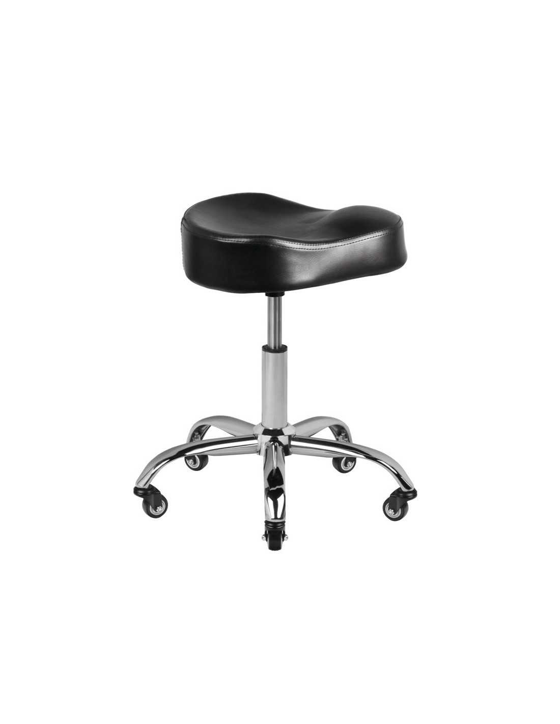 Gabbiano A450 schwarzer Friseurstuhl