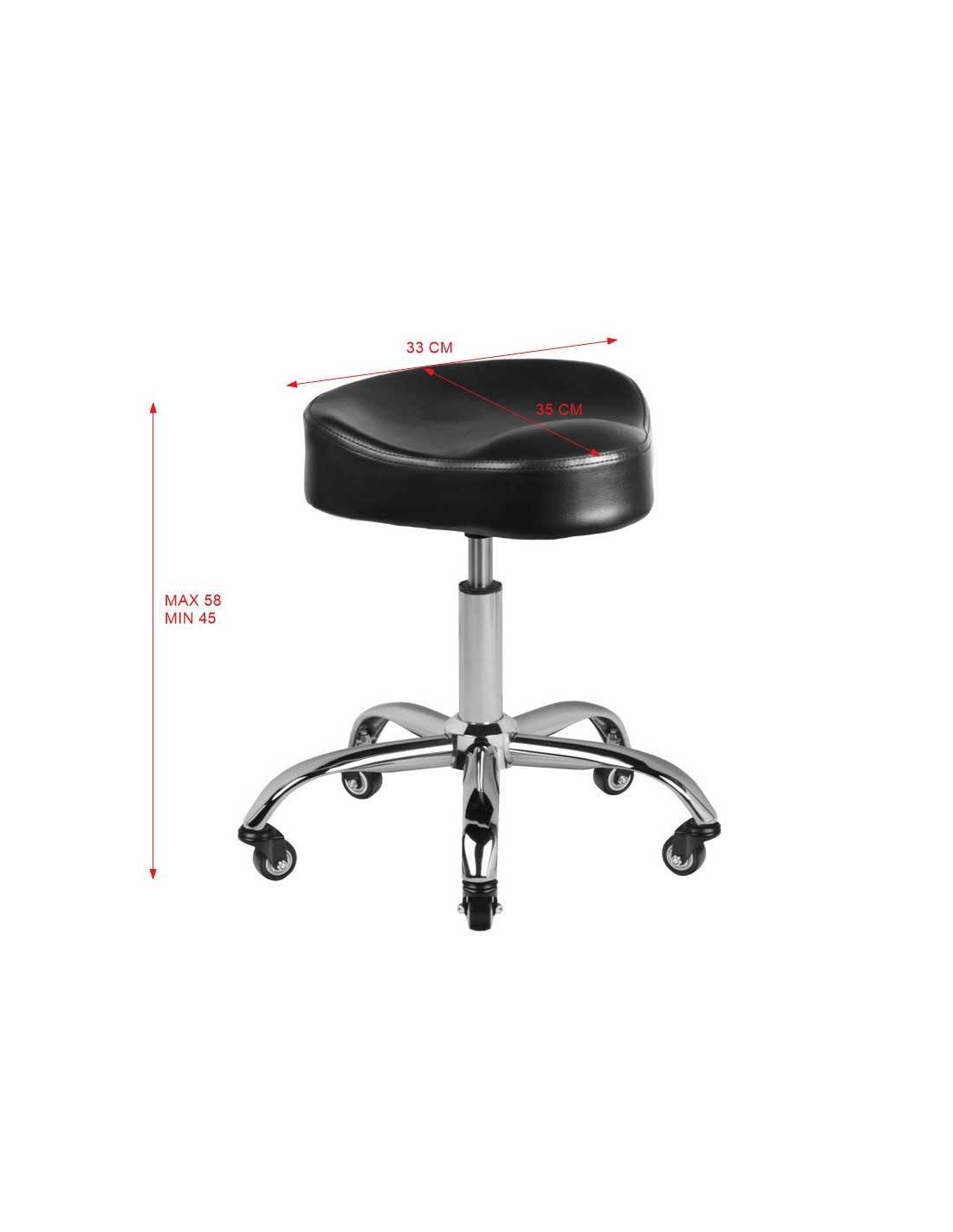 Gabbiano A450 black hairdressing chair