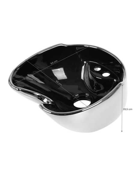 Vasque en argent Gabbiano 
