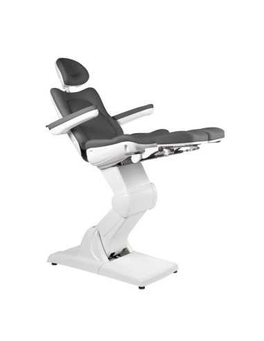 elektrische podotherapiestoel WIT DONKERGRIJS 3 Motoren