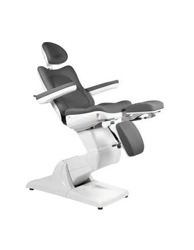 elektrische podotherapiestoel WIT DONKERGRIJS 3 Motoren